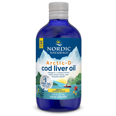 Arctic-D Cod Liver Oil, Lemon